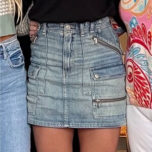 Free People Denim Skirt